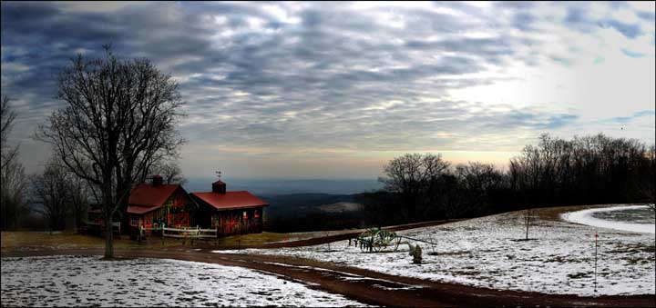 photo "Dawn Awakening" tags: landscape, clouds, winter