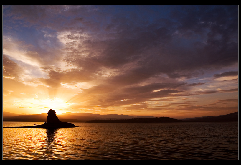 photo "The same place" tags: landscape, sunset, water