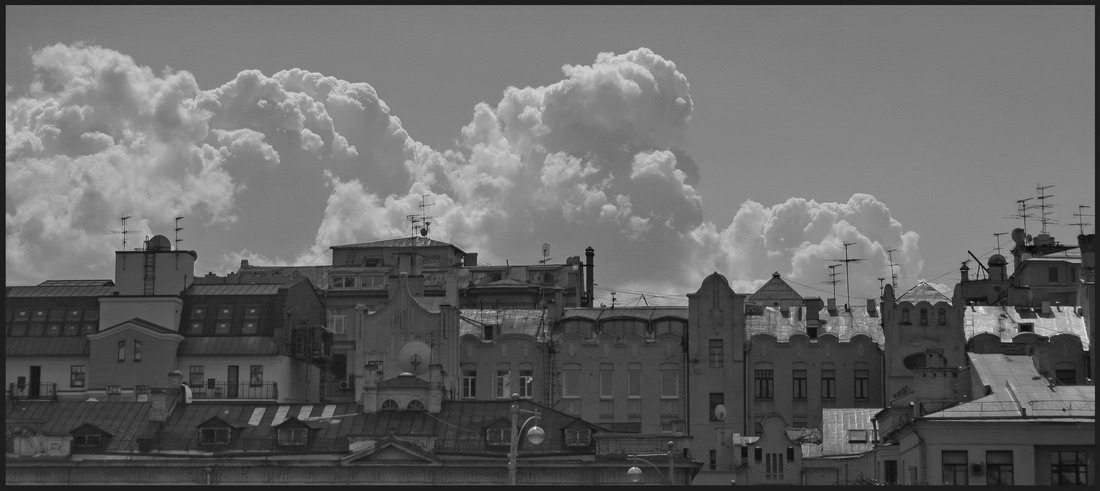 фото "Московские крыши" метки: архитектура, пейзаж, 