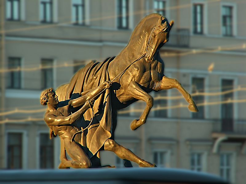 фото "Укрощение золотого коня" метки: архитектура, жанр, пейзаж, 