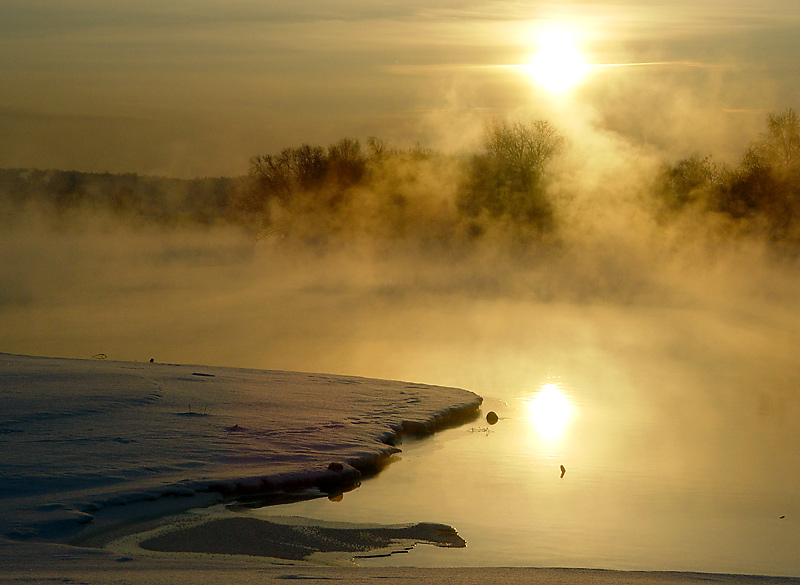 photo "***" tags: landscape, sunset, winter