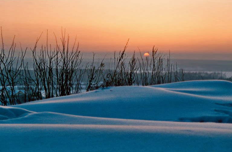 фото "Сибирские барханы" метки: пейзаж, закат