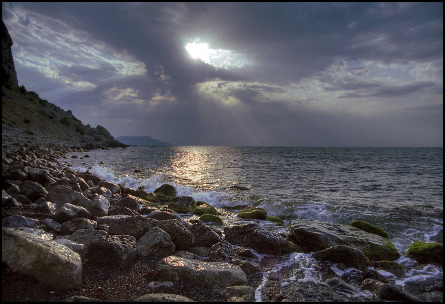 photo "***" tags: landscape, sunset, water