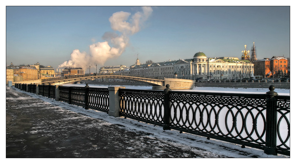 photo "Winter in Moscow" tags: architecture, landscape, winter