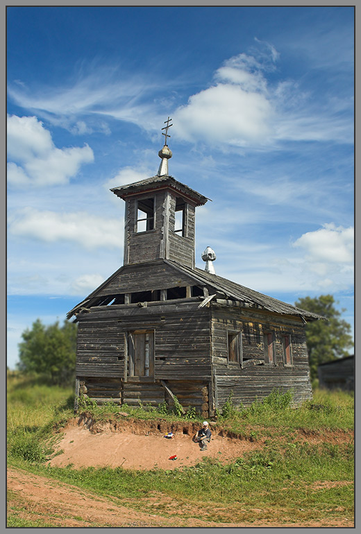 фото "Сельская церквушка" метки: архитектура, пейзаж, 