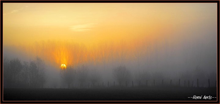 photo "good morning friends" tags: landscape, sunset, winter