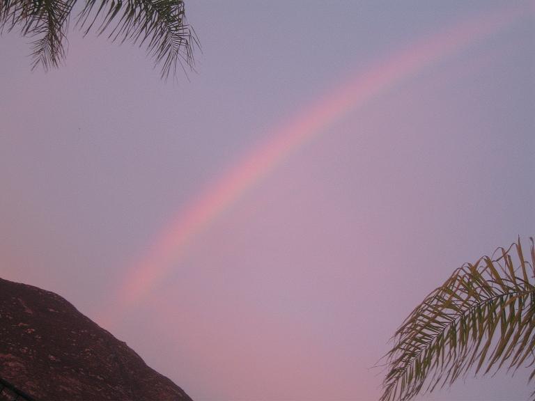 photo "Rainbow caught during sunset" tags: , 