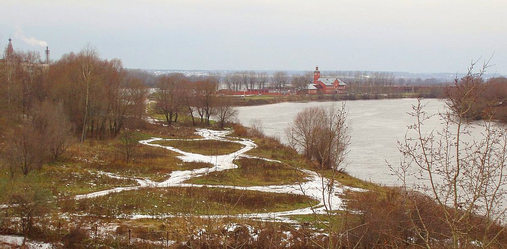 фото "Огородами, огородами..." метки: пейзаж, архитектура, зима