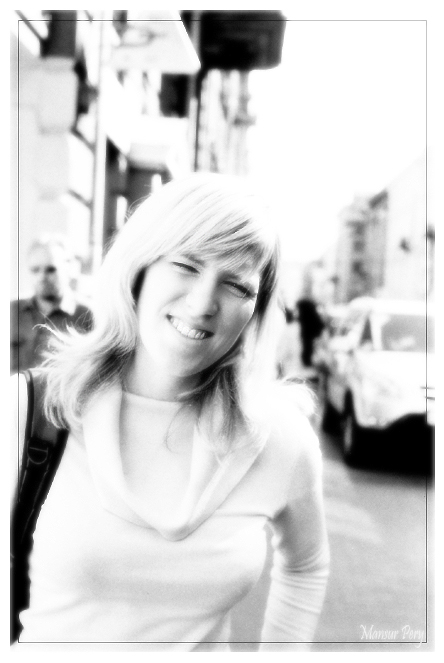 photo "summer-mood" tags: portrait, black&white, woman