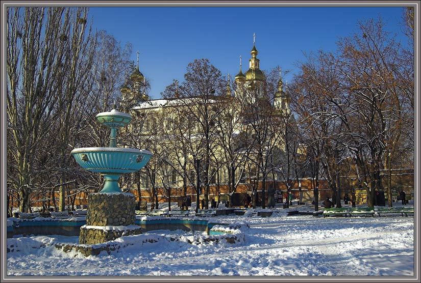 photo "My city_3" tags: architecture, landscape, winter