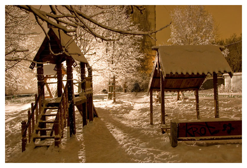 фото "***" метки: пейзаж, зима, ночь