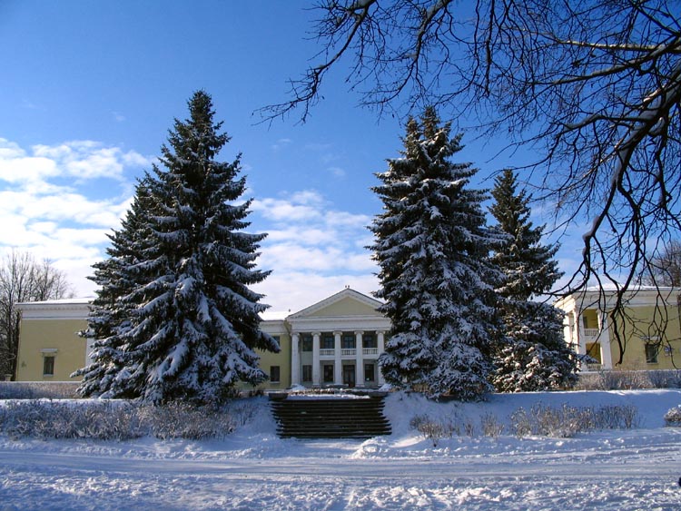 photo "old hotel" tags: landscape, nature, winter