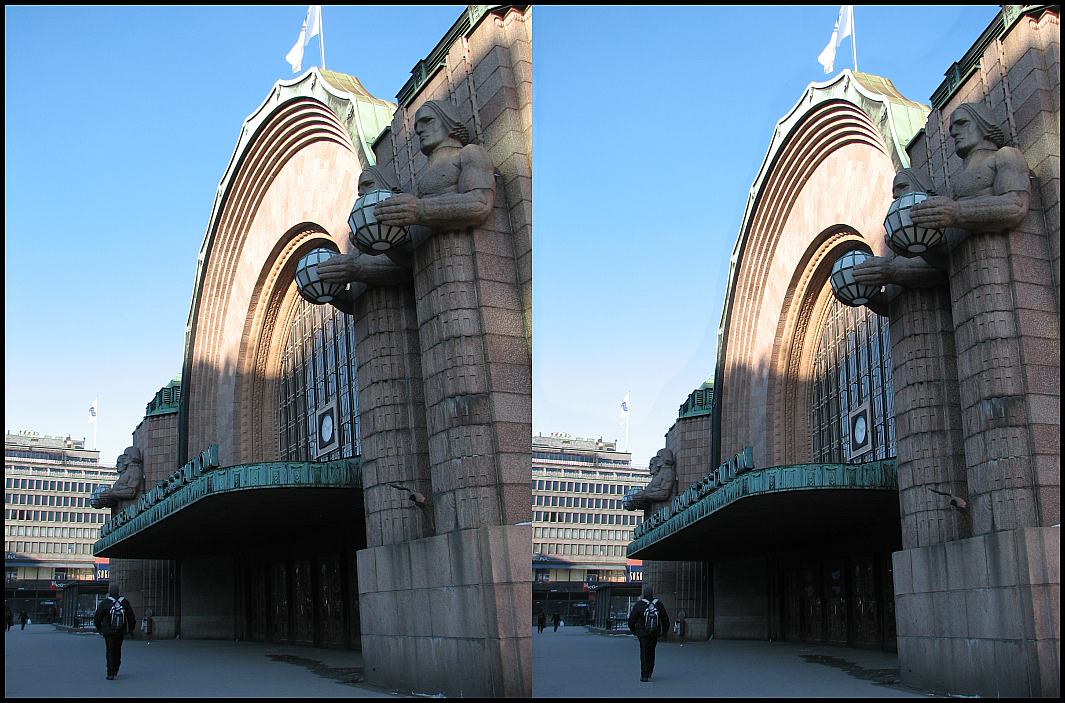 photo "Railwaystation in Helsinki" tags: architecture, travel, landscape, Europe