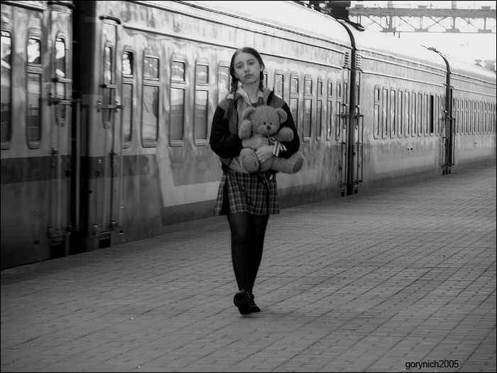 photo "***" tags: portrait, black&white, children