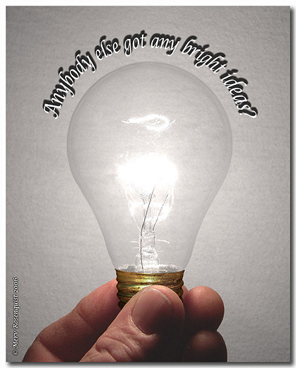 photo "Bright Idea" tags: humor, 