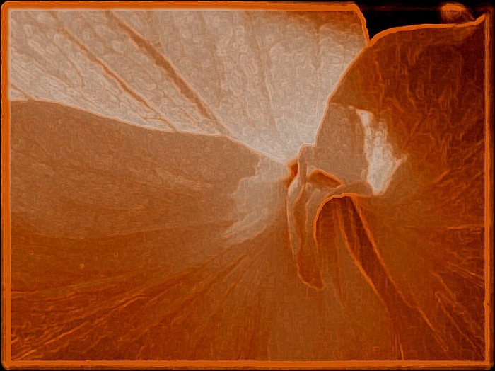 photo "Orange Abstract" tags: abstract, still life, 