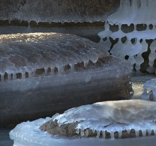 photo "-- levels --" tags: landscape, nature, winter