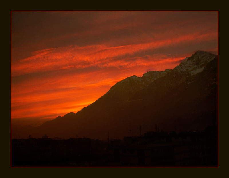 photo "Pila" tags: landscape, mountains, sunset