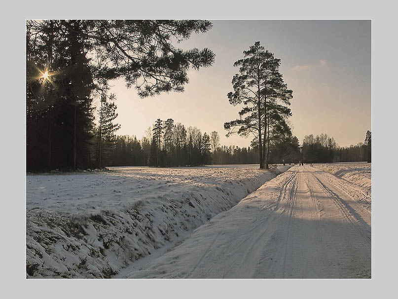 фото "Зимний день в парке" метки: пейзаж, зима