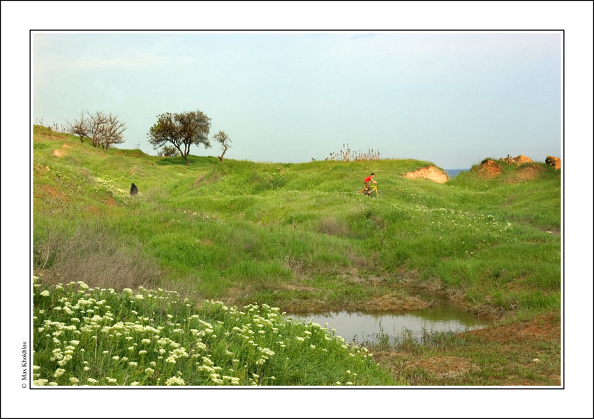 photo "Joy and a dark figure behind... (Summer 2)..." tags: landscape, summer