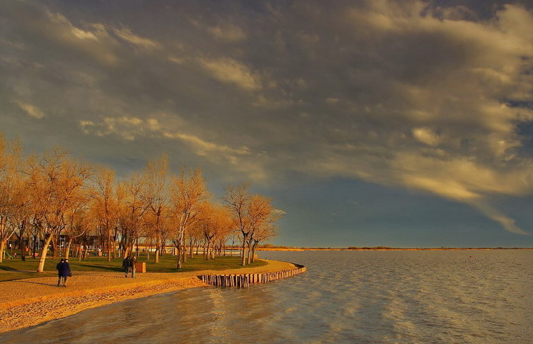 фото "Вечерний моцион" метки: пейзаж, жанр, вода