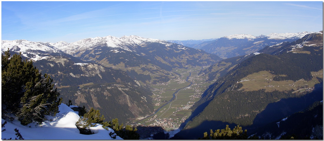 photo "Zillertal, Mayrhofen" tags: panoramic, landscape, mountains