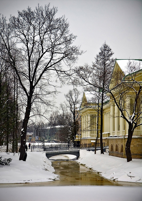 фото "из последних зимних на Каменном острове (2)" метки: архитектура, пейзаж, 