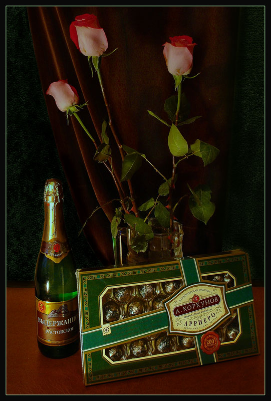 photo "All women of a photoforum with a coming holiday on March, 8th!" tags: still life, 