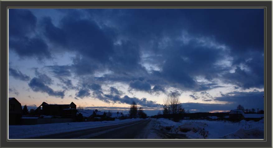 photo "***" tags: landscape, clouds, winter