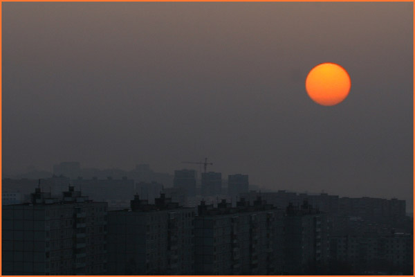 фото "Сумрак и солнце" метки: пейзаж, закат