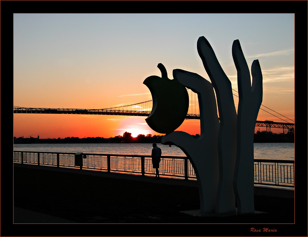 photo "The Big Apple" tags: landscape, travel, North America, sunset