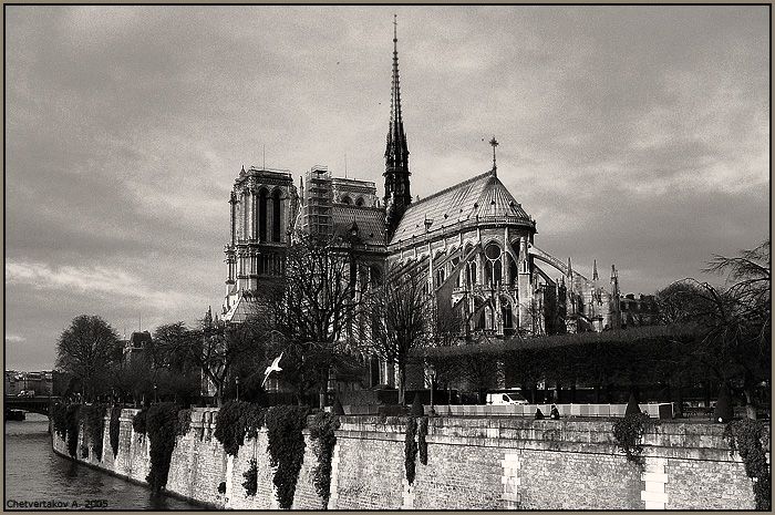 фото "Paris flashback." метки: черно-белые, путешествия, 