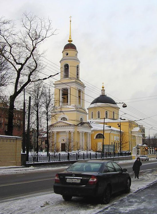 photo "The Moscow March" tags: architecture, landscape, winter