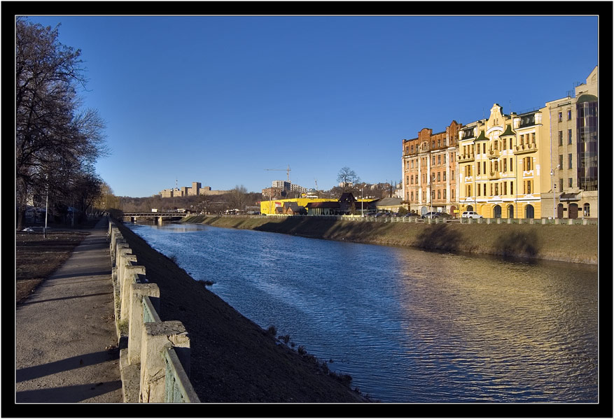 photo "The river Kharkov" tags: landscape, architecture, water