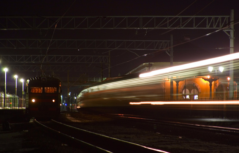 photo "Leningrad-Moscow" tags: landscape, travel, Europe, night