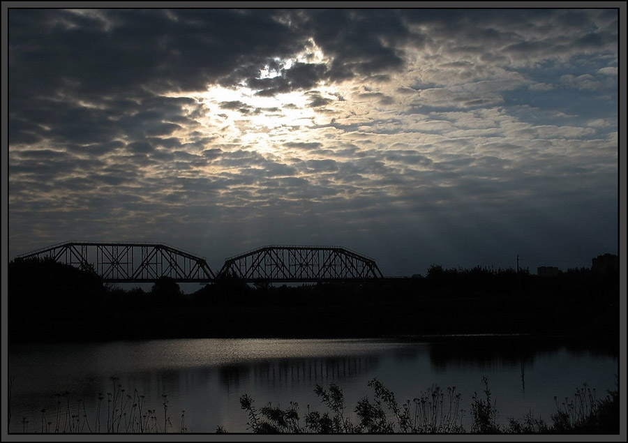 photo "***" tags: landscape, sunset