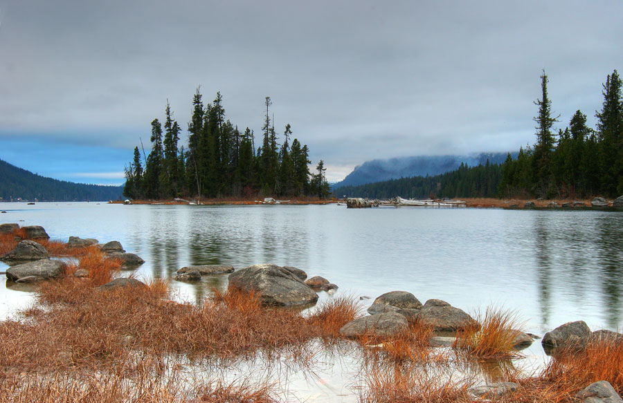 фото "Холодная осень 2003-го" метки: пейзаж, вода, горы