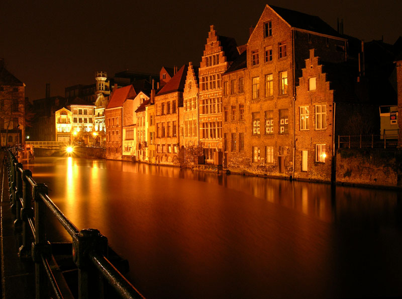 photo "Belgium. Gent. Quay" tags: architecture, landscape, 