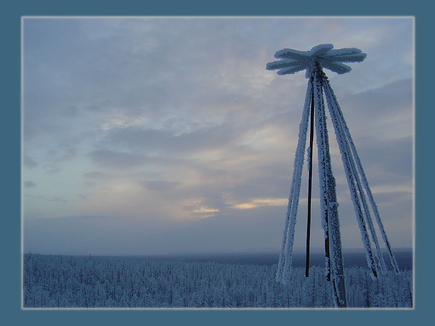 фото "Эфир" метки: пейзаж, зима, облака