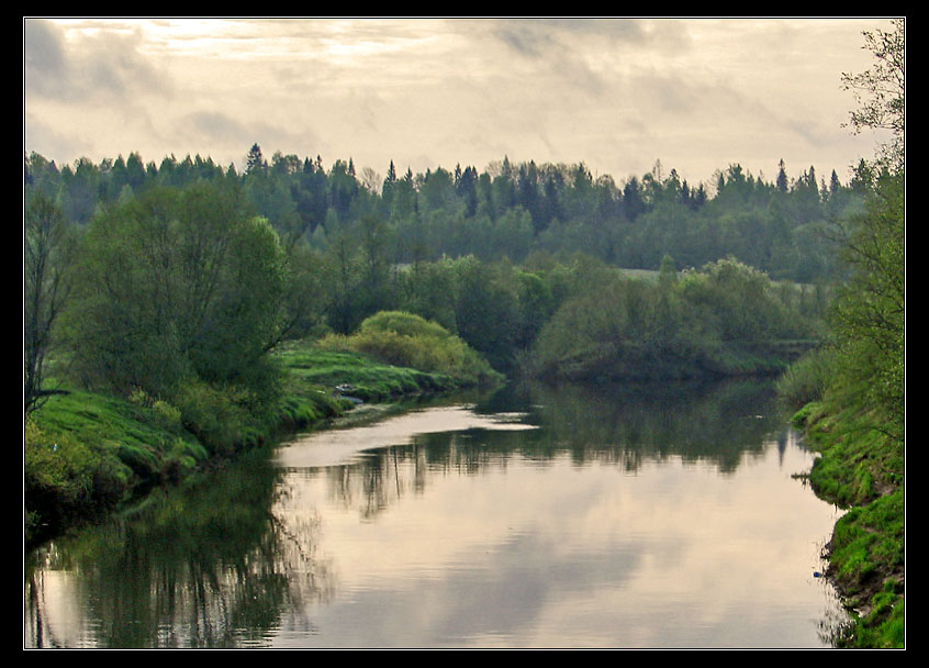 фото "Майское утро на реке" метки: пейзаж, весна
