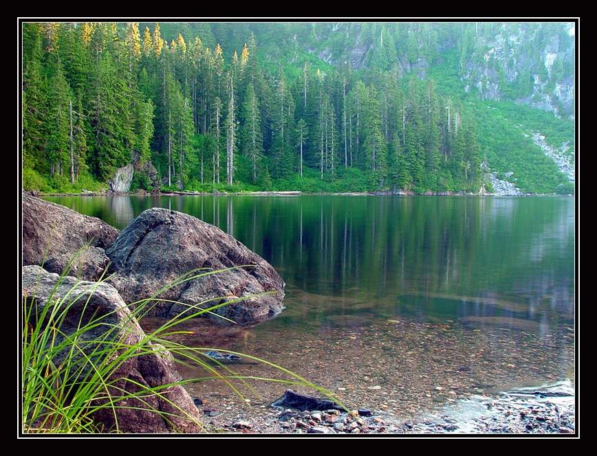 photo "Boardman Lake" tags: landscape, forest, water