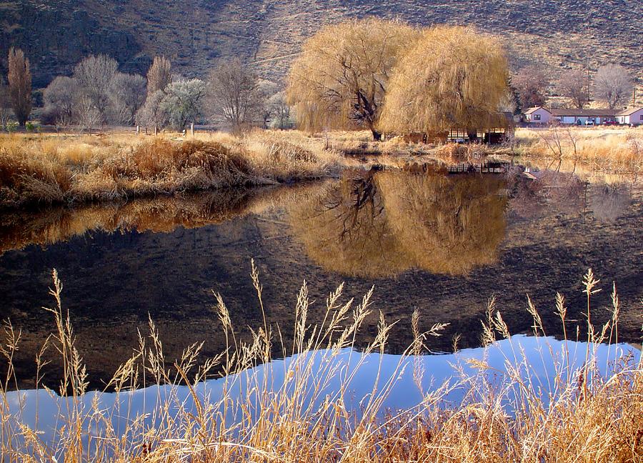 фото "Абсолютное спокойствие" метки: пейзаж, вода, зима