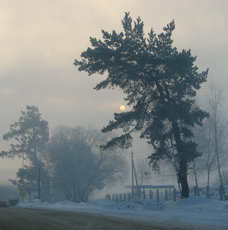 photo "***" tags: landscape, sunset, winter