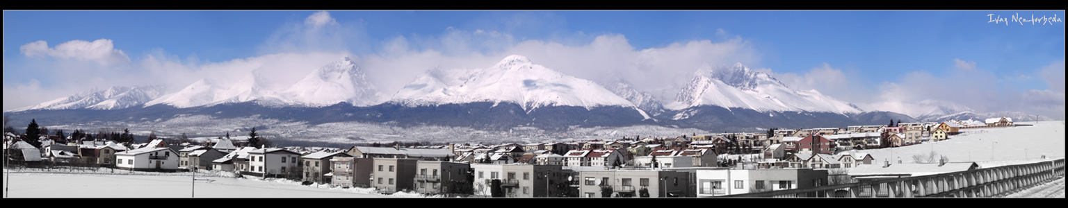 photo "Just mountains..." tags: panoramic, landscape, mountains