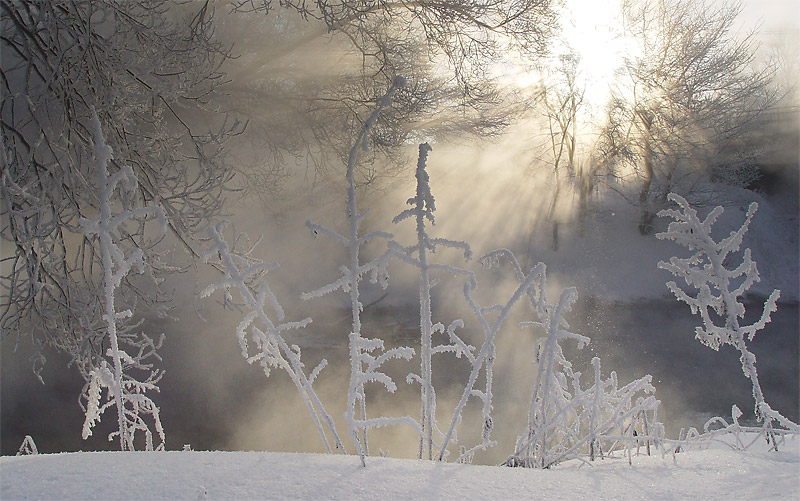 photo "***" tags: landscape, sunset, winter