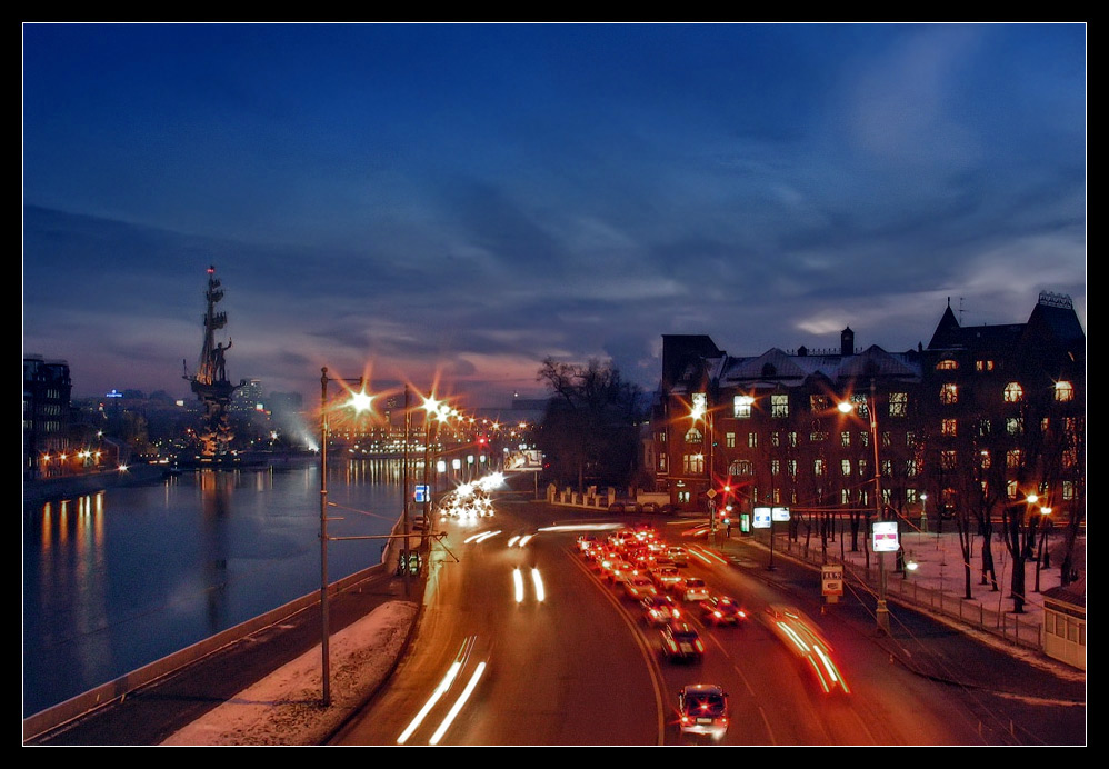 photo "Stars" tags: city, landscape, sunset