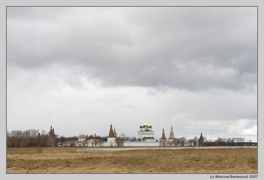 фото "Иосифо-Волоцкий Успенский монастырь" метки: архитектура, пейзаж, весна