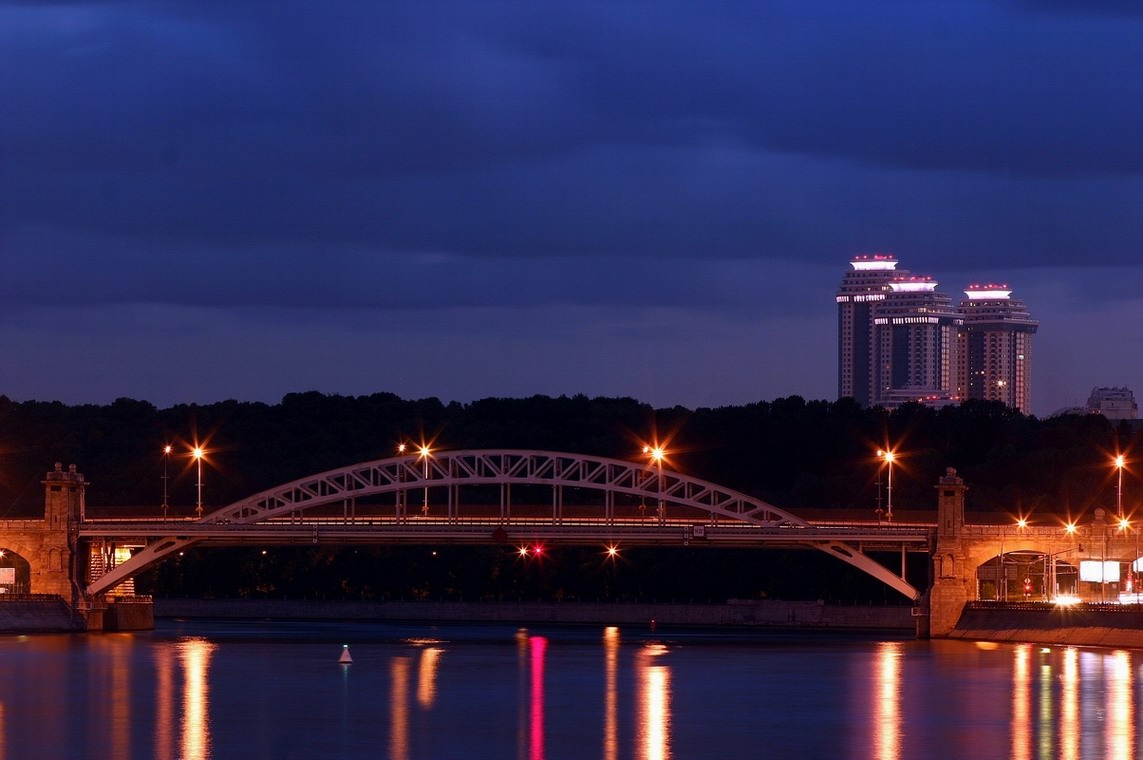 фото "bridge" метки: пейзаж, вода, ночь