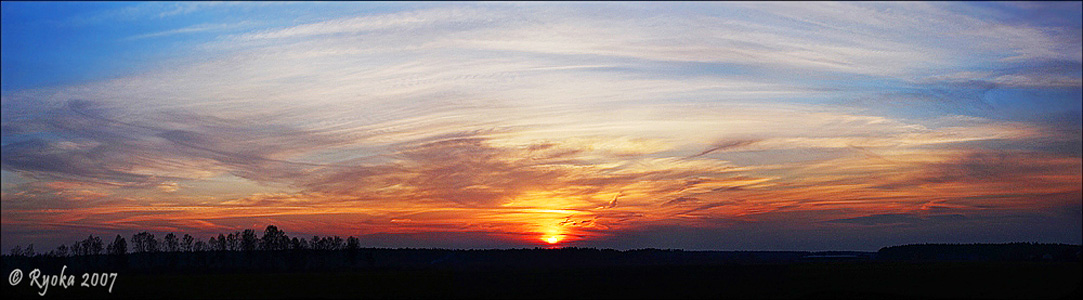 фото "Веер" метки: пейзаж, закат