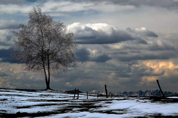 фото "Evening watch" метки: пейзаж, горы, зима